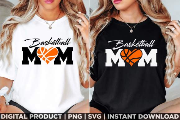 Basketball Mom Sports Mother Tee Graphics