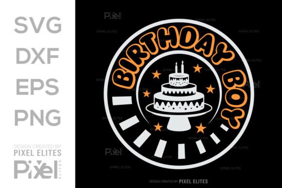Birthday Boy SVG Cut File Bundle
