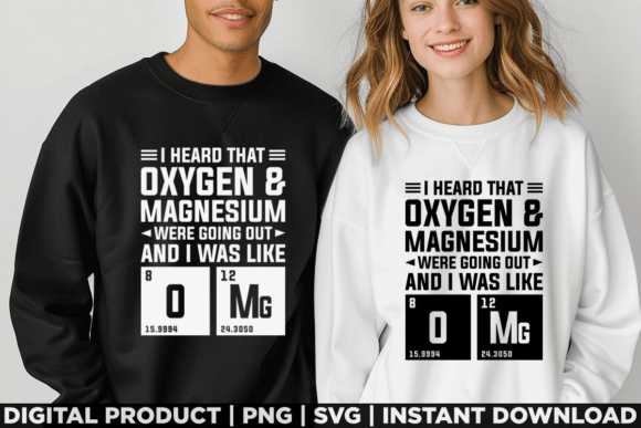 Funny Science School Chemistry Oxygen Graphics