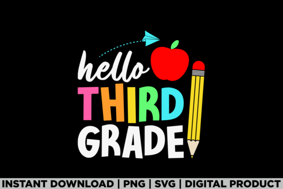 Hello Third Grade Team 3rd Grade Teacher Graphics