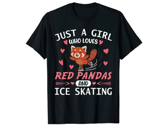 Just a Girl Who Loves Red Panda T-Shirt