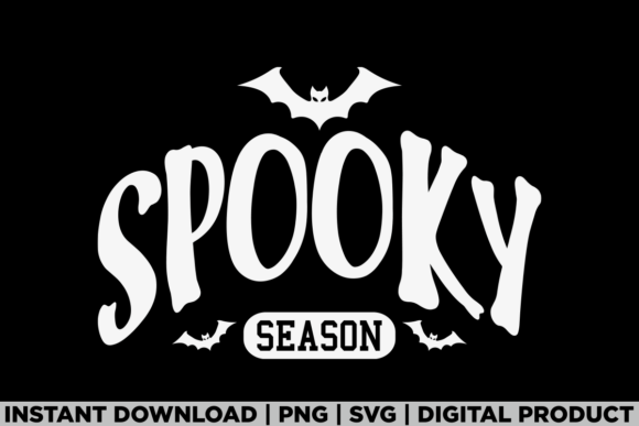 Spooky Season Halloween Trendy Tee Graphics and T-Shirt Designs